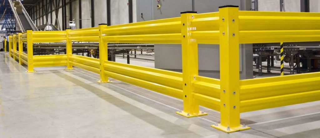 Safety Railing in a Facility