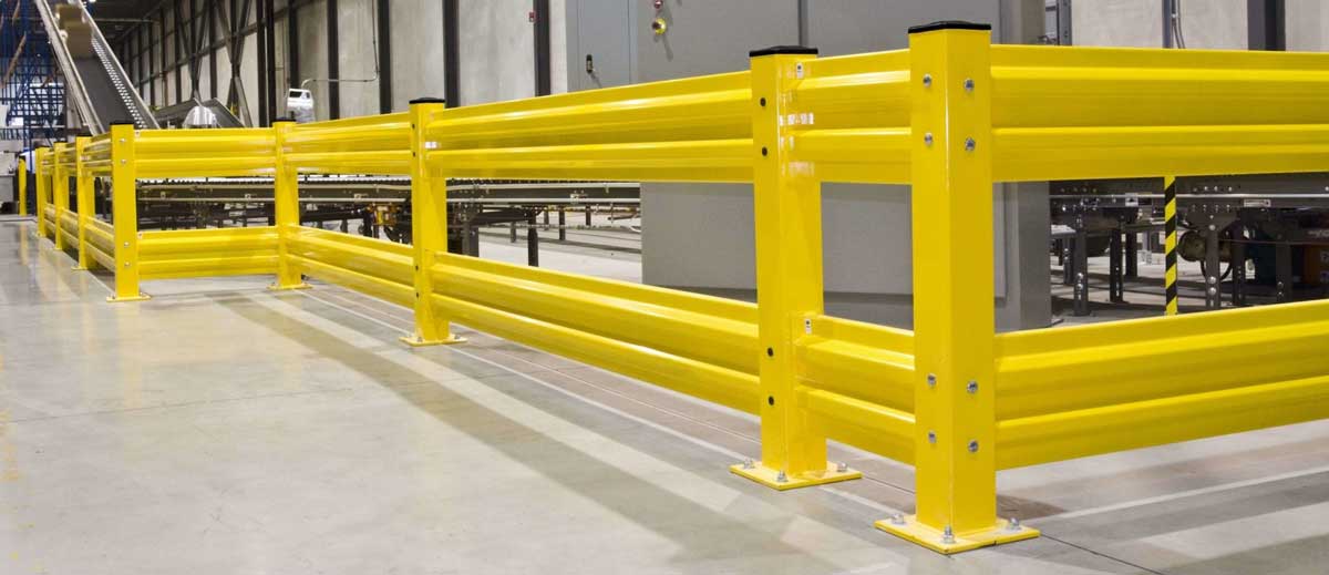 Safety Railing in a Facility